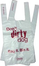 Customised dog poo bags